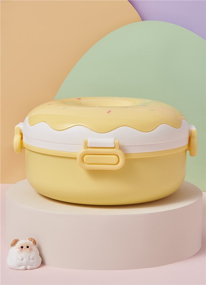 Compact Dounut Lunch Box