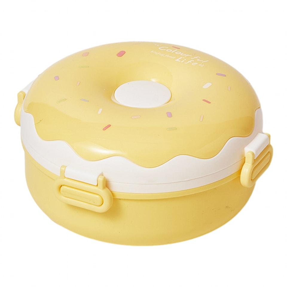 Compact Dounut Lunch Box