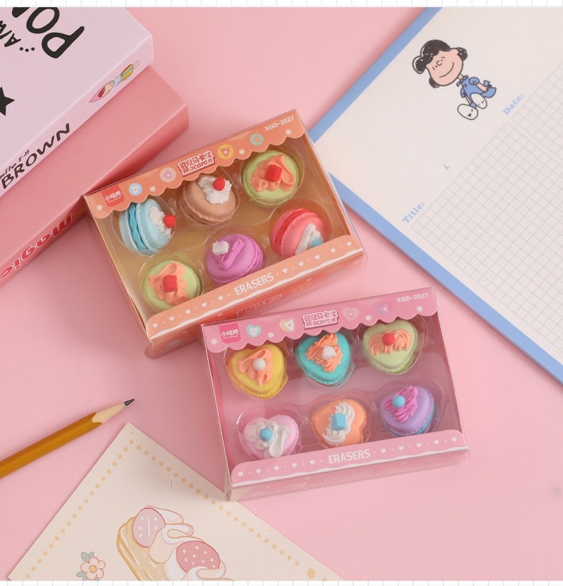 Littlegudong® Cupcakes Erasers