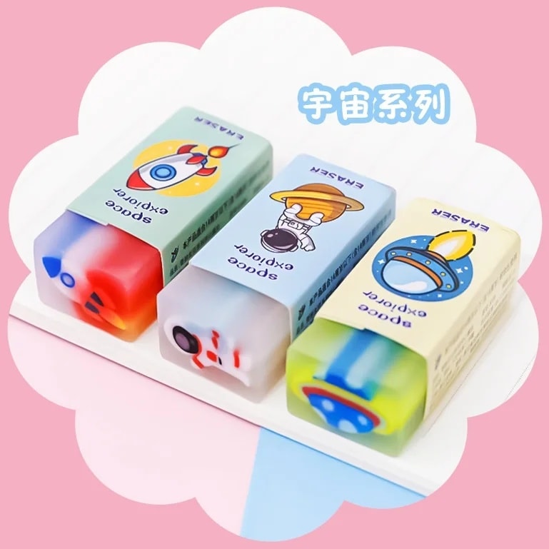 Tochain Sea world & Astronaut erasers