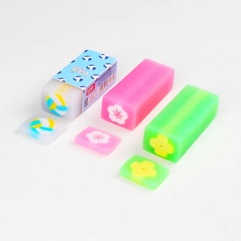 Tochain Sakura erasers