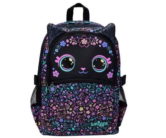 Smiggle Black Eclipse Backpack