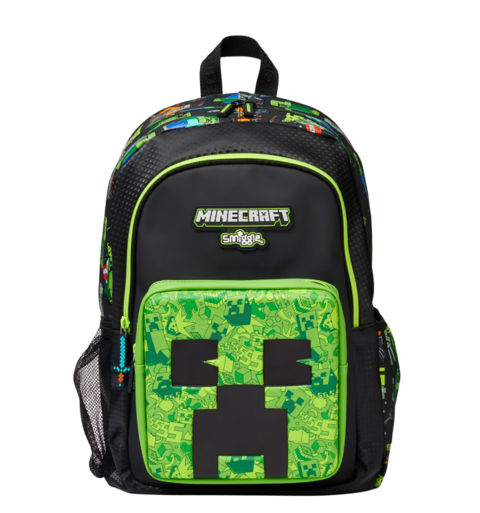 Smiggle Mine Craft Backpack
