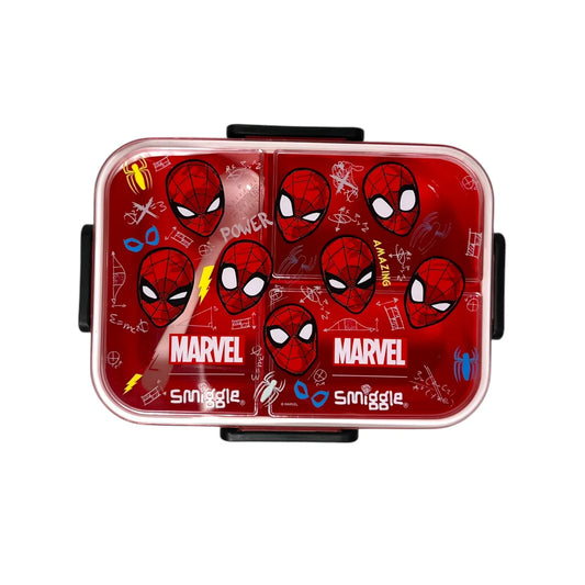 Spiderman Bpa Free 3 partition Lunch Box