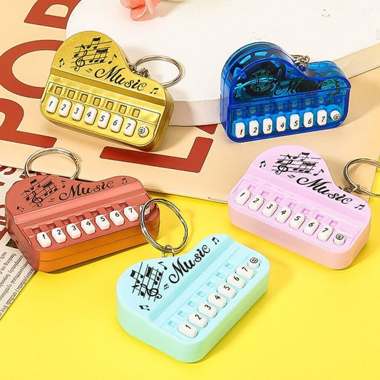 Musical Piano Key Chain