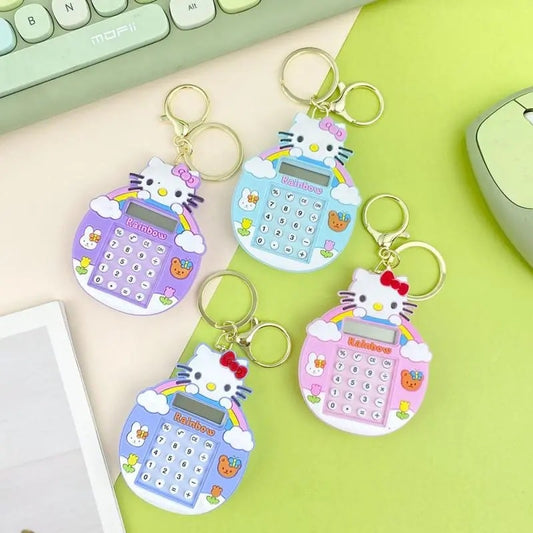 Hello kitty Calculator keychain