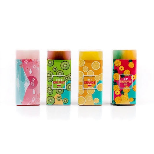 Tochain® Sakura & Fruit erasers