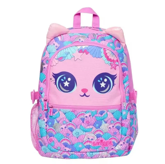 Smiggle Pink Cat Backpack
