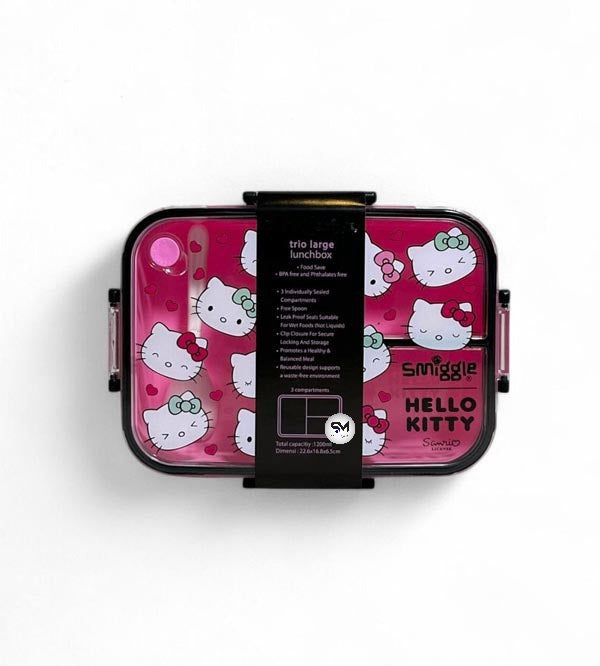 Smiggle 3-Portion Lunch Box