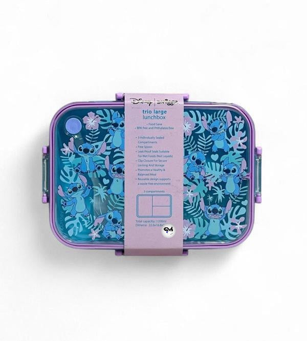 Smiggle 3-Portion Lunch Box