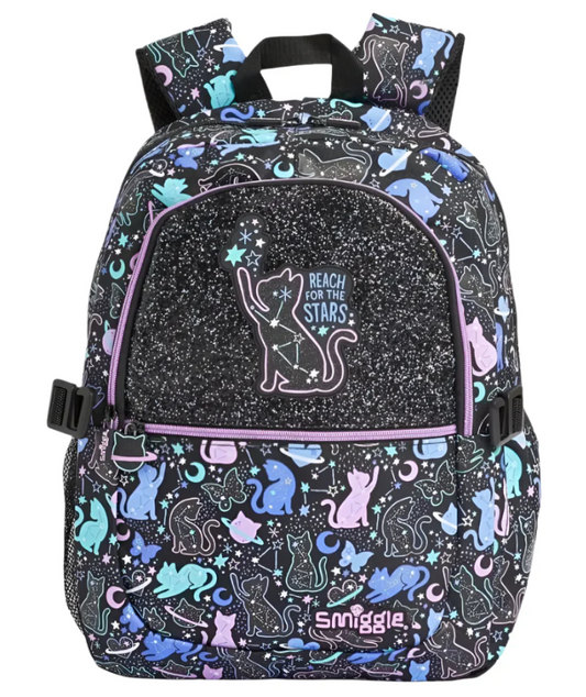 Smiggle Black Cat Backpack