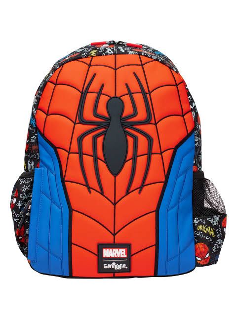 Smiggle Spiderman junior 14-inch bag